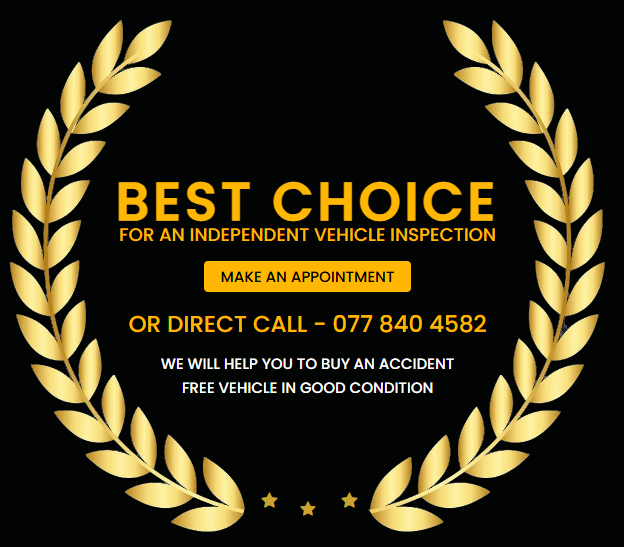 Accident free vehicle check